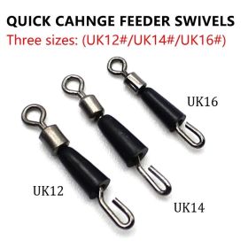 5pcs Carp Fishing Quick Change Feeder Swivels Method Feeder Fishing Accessories Swivel Snaps For Carp Fishing Tackle Connector 5pcs Carp Fishing Quick Change Feeder Swivels Method Feeder Fishing Accessories Swivel Snaps For Carp Fishing Tackle Connector